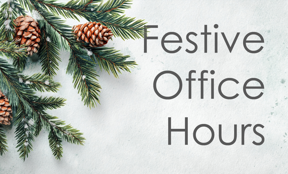 Festive Office Hours