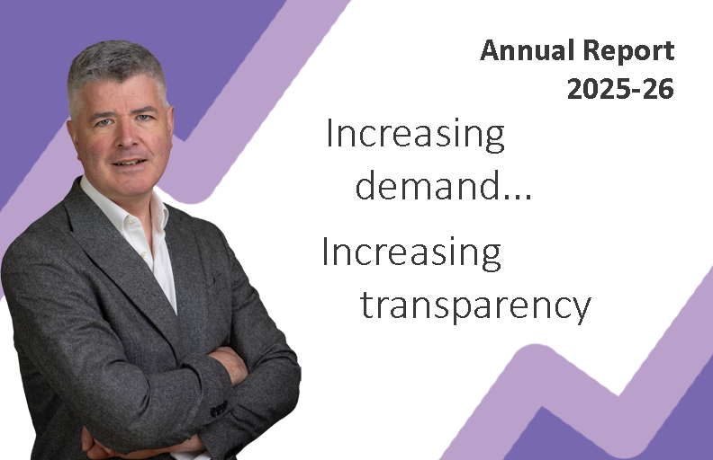 Annual Report 2025-26 - Increasing Demand...Increasing Transparency